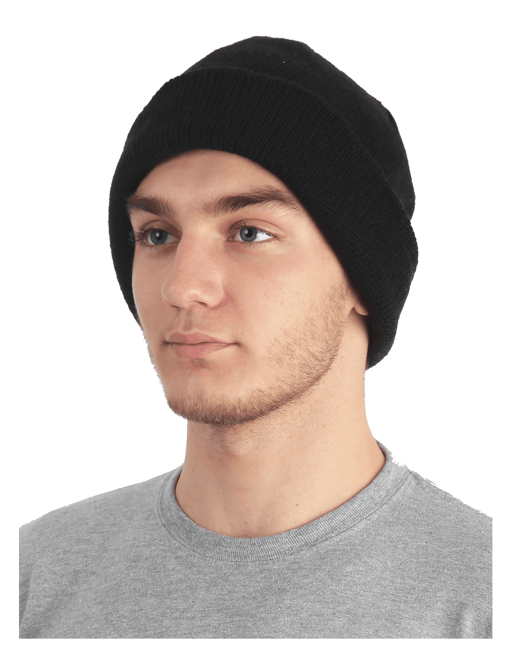 Шапка полушерстяная